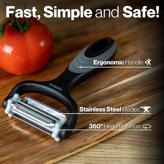 SmartPeeler™ - El pelador 3 en 1 para una cocina más eficiente